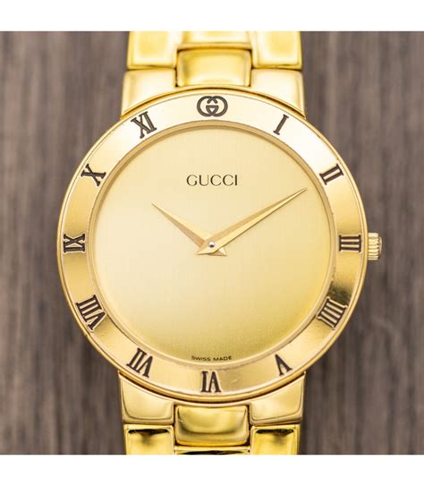 mens vintage gucci watches